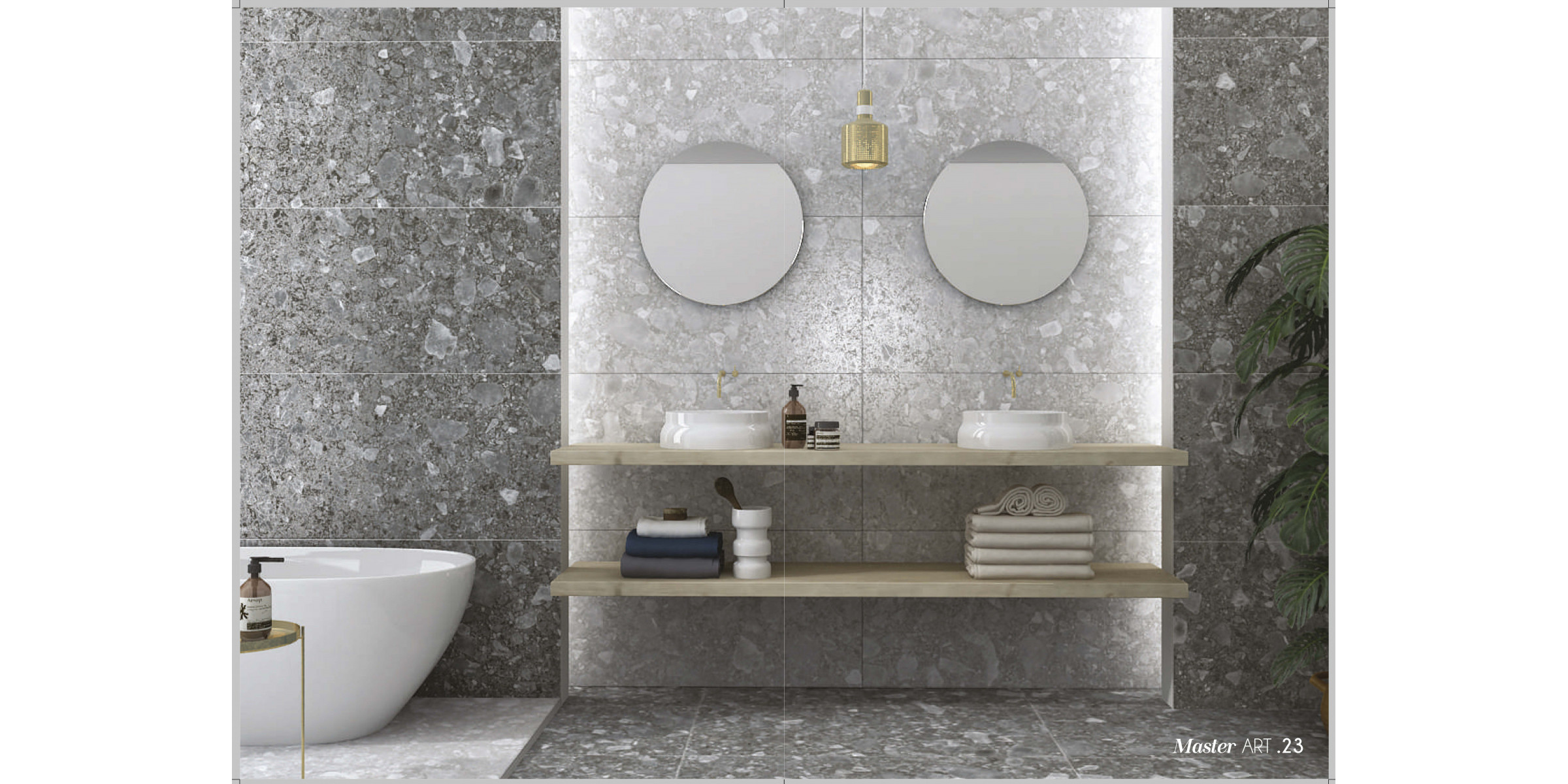 MAIMOON CERAMIC - Emrald Grey 120х60